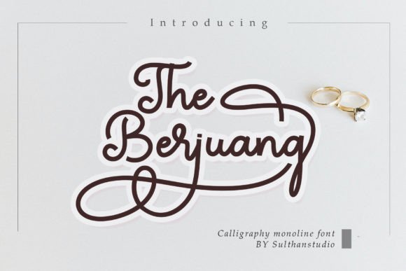 Berjuang: A Timeless Handwritten Font for Digital Branding and Web Design