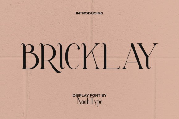 Bricklay: A Sleek Serif Font for Professional Web Design and Brand Typography