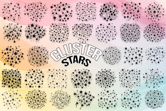 Cluster Stars Font: Elevate Your Brand with Celestial Charm