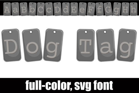 Dog Tag: A Color Font That Brings Personality to Editorial Design