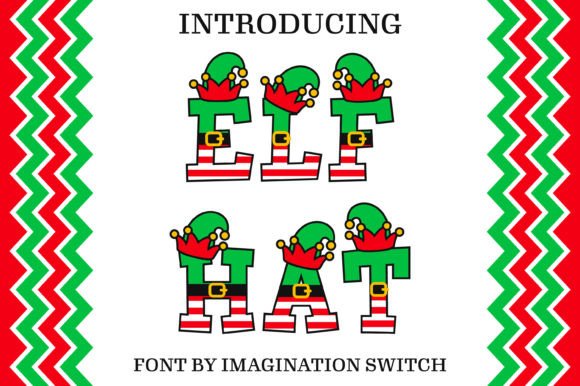 Elf Hat: A Color Font for Scroll-Stopping Digital Campaigns