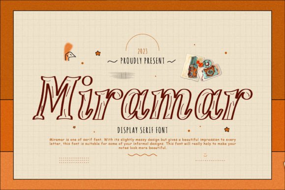 Miramar: A Sophisticated Serif Font for Elegant Editorial Design