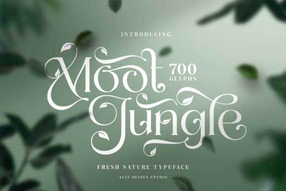 Moot Jungle: A Nature-Inspired Serif Font for Elegant Web Design