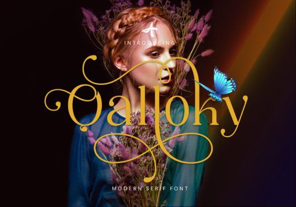 Qalloky: The Serif Font That Elevates Campaign Typography
