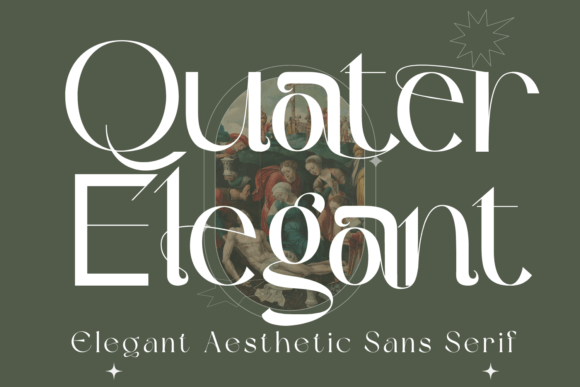 Quater Elegant: A Bold Serif Font for Editorial Design and Digital Publishing
