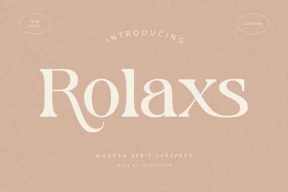 Rolaxs: A Bold Handwritten Font for Business Branding