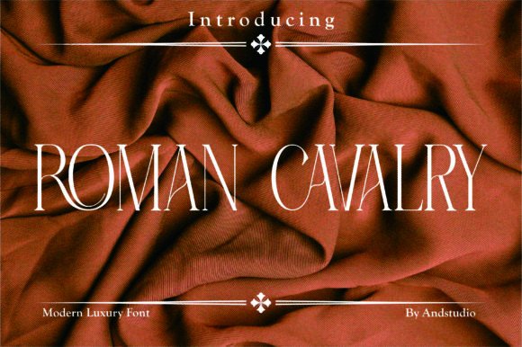 Roman Cavalry: A Luxury Serif Font for Timeless Branding