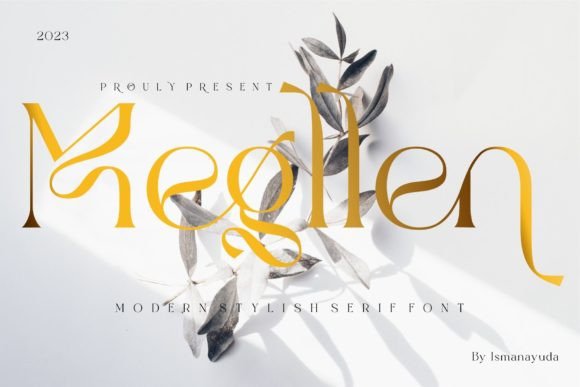 Using Megllen Font for Sophisticated Branding and Elegant Design Projects