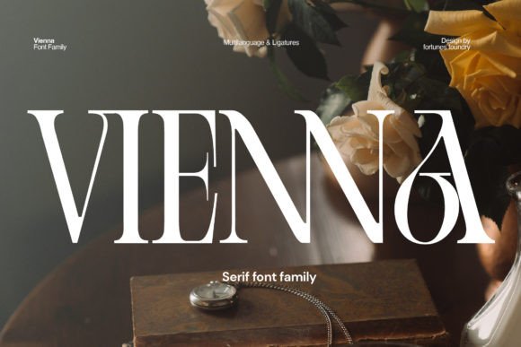 Vienna Font: Elegant Serif for Designers