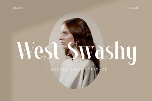 West Swashy: A Serif Typeface for Sophisticated Brand Identities