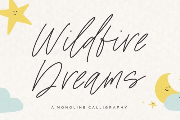 Wildfire Dreams: A Handwritten Font That Elevates Small Business Branding