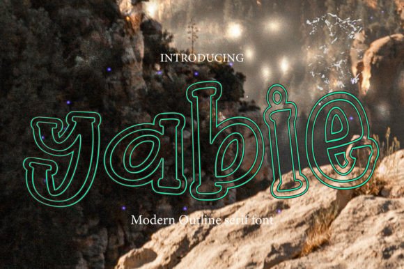 Yabie: A Modern Serif Font That Elevates Handmade Branding and Product Design